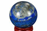 Polished Lapis Lazuli Sphere - Pakistan #170995-1